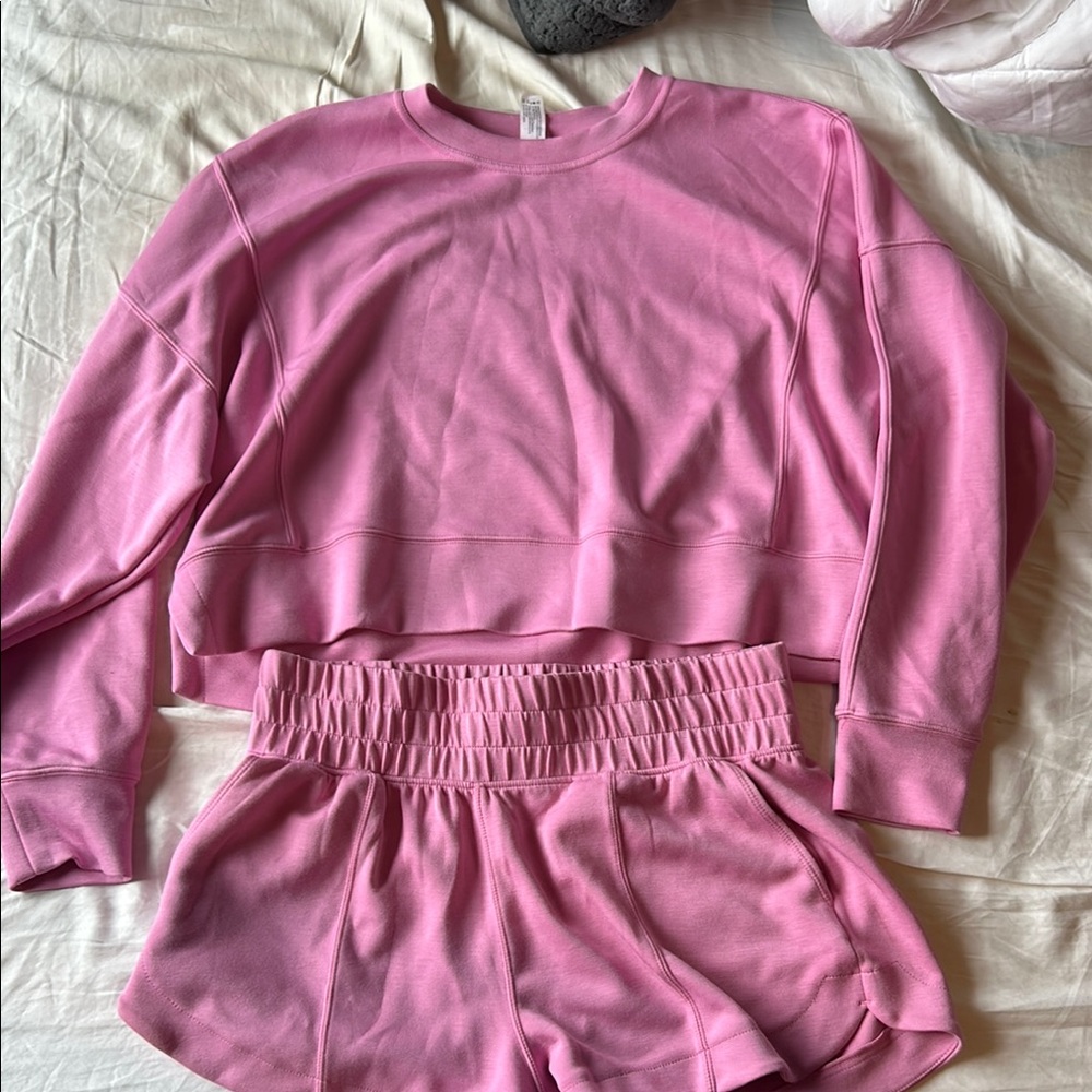 Yogalicious Scuba Zuri Pink Set